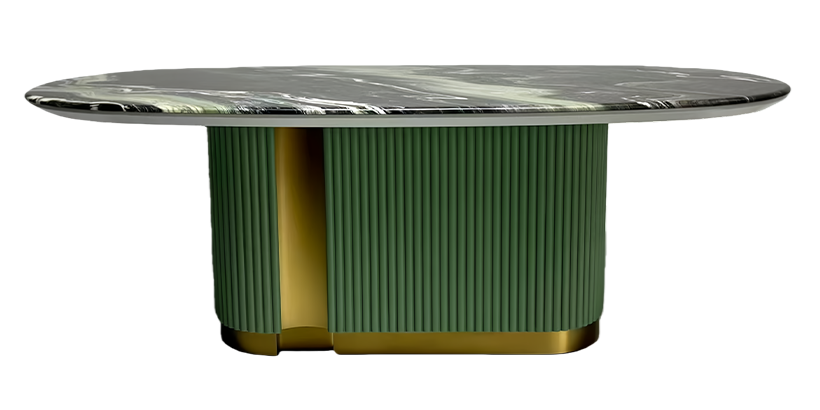 Luxury Stone-Pattern Dining Table